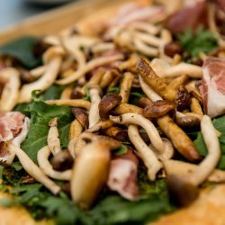 Mushroom and Walnut Salad