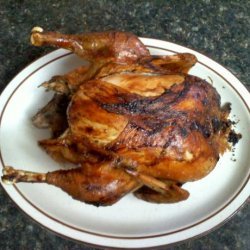 Beer Can Chicken in an Oven