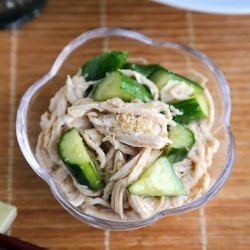 Chicken and Cucumber Cold Salad