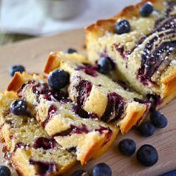 Blueberry Pound Cake