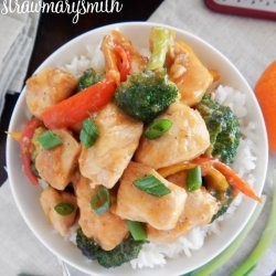 Orange Chicken With Broccoli