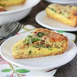 Spinach Bacon Quiche