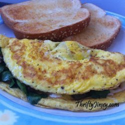 Spinach and Feta Omelet