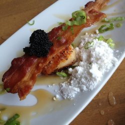 Bourbon-Bacon Scallops