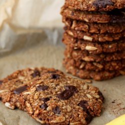 Healthy Banana Oat Cookies