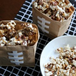 Chocolate Caramel-Nut Popcorn