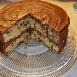 Banana  Chocolate Chip Nut Cake