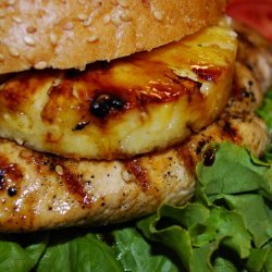 Grilled Pineapple Chicken Sandwiches