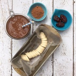 Vegan Chocolate and Banana Smoothie