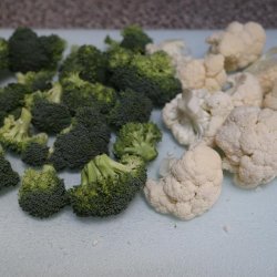Cauliflower Broccoli Salad