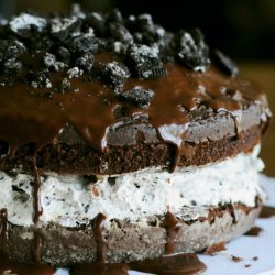 Chocolate Covered Oreo Cookie Cake