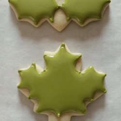 Holly Cookies