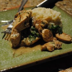 Spinach-Stuffed Mushrooms (Ww)