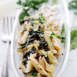 Creamy Spinach Penne Pasta