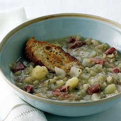 Cabbage & White Bean Soup