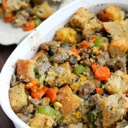 Cornbread-Sausage Stuffing