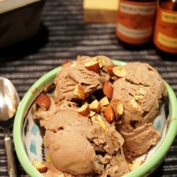 Chocolate Almond Ice Cream