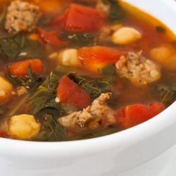 Sausage and Chickpea Soup