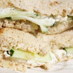 Summer Cucumber Sandwiches