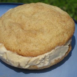 Snickerdoodle Ice Cream Sandwiches