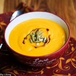 Curried Butternut Squash Soup