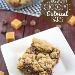 Chocolate Caramel Oatmeal Bars