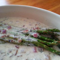 Asparagus With Cream Sauce