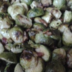 Brussels Sprouts With Bacon and Walnuts