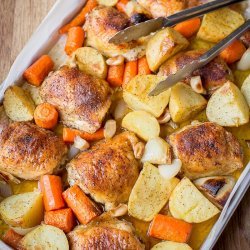 Baked Chicken and Potatoes