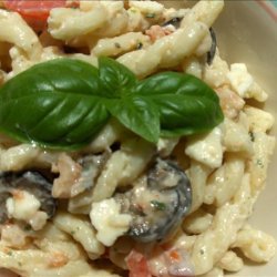 Shrimp and Basil Pasta Salad