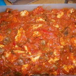 Microwave Chicken Cacciatore