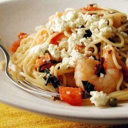 Mediterranean Shrimp Pasta