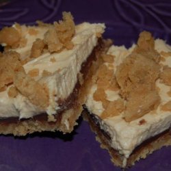 Chocolate-Cream Cheese-Peanut Butter Bars (Cookie Mix)