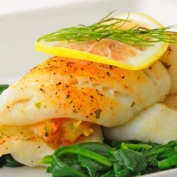 Stuffed Dover Sole