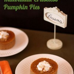 Individual Pumpkin Pies