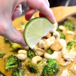 Coconut Chicken With Cashews