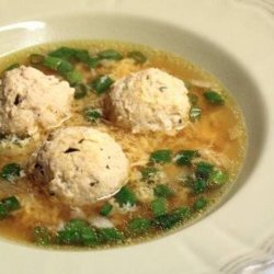 Italian Egg Drop Soup With Meatballs