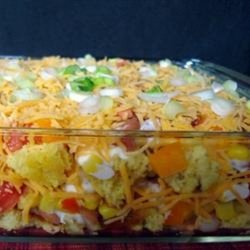 Mexican Cornbread Salad