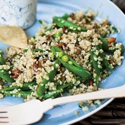 Quinoa With Sugar Snaps