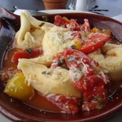 Pasta Shells Stuffed With Five Cheeses