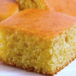 Maple-Butter Glazed Corn Bread