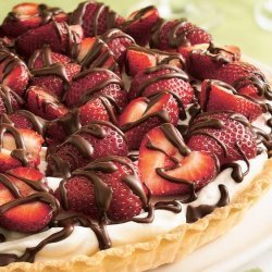 Strawberry Tart With Strawberry Cream