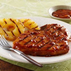 Glazed Pineapple Chops