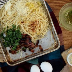 Pasta with Asparagus and Pistachios