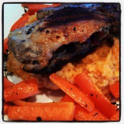 Mushroom-Stuffed Pork Chops