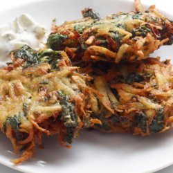 Potato-Scallion Latkes