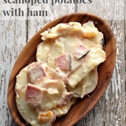 Cheesy Ham and Scalloped Potatoes