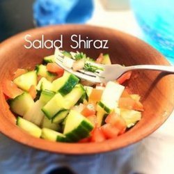 Persian Tomato and Cucumber Salad