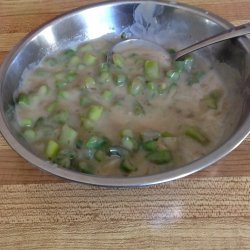 Cream of Asparagus and Mushroom Soup