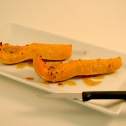 Butternut Squash, Baked, Sweetened